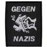 Patch Microbordado - Gegen Nazis -