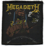 Patch Microbordado Megadeth - So Far