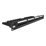 Patch Panel 24 Portas Cat5e Furukawa Sohoplus Alta Qualidade