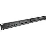 Patch Panel 24 Portas Cat5e Rj45 Utp Lan Rede Certifica