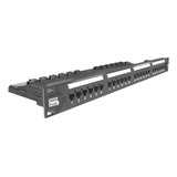 Patch Panel Cat6 T568a/b 24p 24 Portas Furukawa Soho Plus