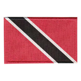 Patch Sublimado Bandeira Trinidad E Tobago 8,0x5,5 Bordado