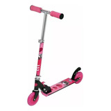 Patinete 2 Rodas Rosa Mor Juvenil Menina 