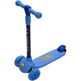Patinete Infantil 3 Rodas Até 60kg Menina Menino Zippy Toys Cor Azul