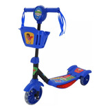 Patinete Infantil 3 Rodas Led Musical Menina Menino
