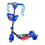 Patinete Infantil 3 Rodas Menino Menina Led 50kg Som E Luz
