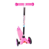 Patinete Infantil 3 Rodas Rosa Azul