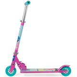 Patinete Infantil Castelo 2 Rodas Menina Rosa Ptl-01r Fun