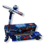 Patinete Infantil Metal Homem Aranha 3 Rodas C/ Led - Full