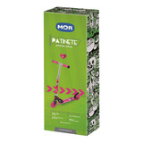 Patinete Juvenil 2 Rodas Rosa Mor