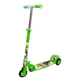 Patinete Radical Top New 3 Rodas Dinossauro Dm Toys Até 50kg