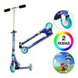 Patinete Scooter Patrulha Canina Infantil Azul