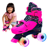 Patins 4 Rodas Ajustavel Quad Para