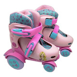 Patins 4 Rodas Infantil Ajustável Nº 25 Ao 28