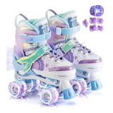 Patins 4 Rodas Infantil Sereia +