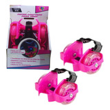 Patins Adaptado Para Tenis Rodas Com Led - Bbr Toys 