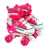 Patins All Star Slide Quad Roller 4 Roda Tamanho 33 34 35 36