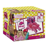 Patins Barbie 3 Rodas Ajustável 29/32