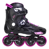 Patins Freestyle Traxart Dynamix Urban Rosa Abec 7 + Meia 