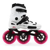 Patins Hd Inline Skull Com Rodas 110mm Canariam, Abec9 