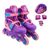 Patins In Line 4 Rodas Infantil