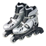 Patins In Line Com Acessórios 30 Ao 33-fênix