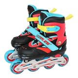 Patins In Line Fitness Tamanho Ajustável 36a40 Base Aluminio