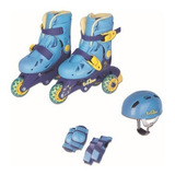 Patins In Line Infantil Kit De