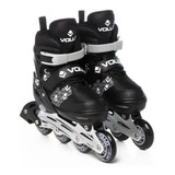 Patins In Line Vollo - Preto E Cinza
