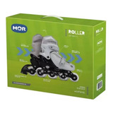 Patins Infantil Cinza Tamanho M 34-37 40600124 - Mor