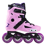Patins Inline Freestyle Traxart Revolt Lilas - 80mm Abec-9