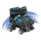 Patins Inline Infantil 4 Rodas Com