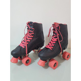 Patins Oxer Secret 4 Rodas Retrô