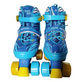 Patins Quad Infantil 4 Rodas Ajustável Infantojuvenil Roller