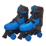 Patins Roller Clássico Ajustável Radical C/ Freio Dianteiro