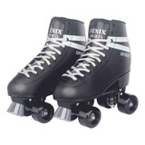 Patins Roller Skate Infantil Adulto Ajustável 4 Rodas Fenix