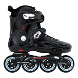 Patins Traxart Freestyle Dynamix Preto 80mm