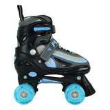 Patins Traxart Infantil Flash Azul Rodas Led Alien Azul-58mm