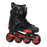 Patins Traxart Revolt Preto Freestyle - Rodas Pretas 80mm