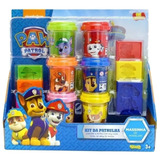 Patrulha Canina Kit Massinha Com 6 Potes - Sunny 1371