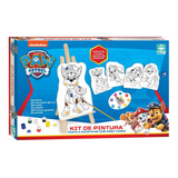 Patrulha Canina Pintura Infantil C/ Cavalete