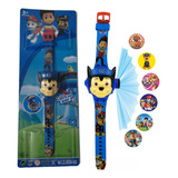 Patrulha Canina Relógio Infantil Projetor 3d - Chase