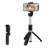 Pau De Selfie Mini Tripé Bastão Bluetooth 360º Para Celular 