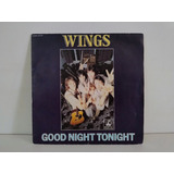 Paul Mccartney-wings-good Night Tonight-compacto-lp Vinil