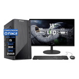 Pc Completo Fácil Intel I5 08gb