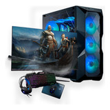 Pc Gamer Completo A8 /8gb Ram Ssd 480gb Kit Gamer+monitor 21