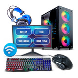 Pc Gamer Cpu Completo I5 8gb