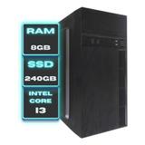 Pc Intel Core I3 8gb Ssd 240gb Computador