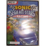 Pc Sonic Sega All Stars Racing- Novo- Original- Lacrado