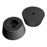 Pé Borracha P\amp Meteoro Cubo Qx200 Cb\gt Kit 4 Pçs